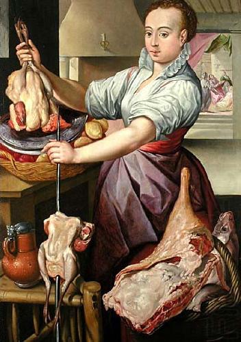 Die Kochin mit Geflugel, Joachim Beuckelaer